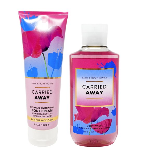 Bath and Body Work Carried Away - Duo Gift Set - Body Cream and Body Wash