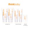 Thinkbaby SPF 30 Sunscreen Stick – Safe, Natural, Water Resistant Sun Cream for Babies, Kids & Adults – Mineral UVA/UVB Sun Protection – Reef Friendly Travel Stick, 0.64oz