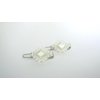 Generic Two small tiny white pearl hair pin clip barrettes fine hair