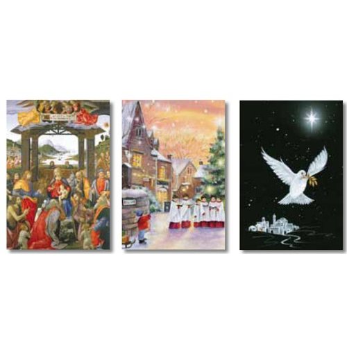 16 Boxed Christmas Cards Assorted