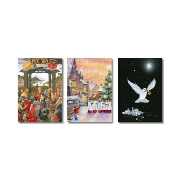 16 Boxed Christmas Cards Assorted