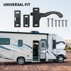TONDA RV Screen Door Latch, Right Hand Handle Kit for Camper Motorhome Travel Trailer