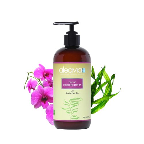 Aleavia Orchid Prebiotic Body Lotion – Lightly Scented, All-Natural Moisturizing Body Lotion with...