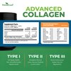 Collagen Peptides Powder Unflavored - Hydrolyzed Collagen Protein Powder Type 1, 2 & 3 - Grass Fed Keto Collagen Powder for Women & Men - Vital Hair, Skin, Nails, Joints, Recovery, 11g Per Serving