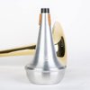 Rhythm Trombone Mute,Trombone Mute Silencer,Lightweight Aluminum Trombone Practice Mute