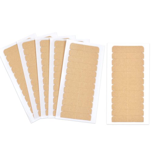 YTBYT 180 Pcs Hair Extension ​Tape Tabs Double Sided Tape in Tape Replacement Tapes Hair Tape for Hair Extensions (4 x 0.8 cm, Nude Color)
