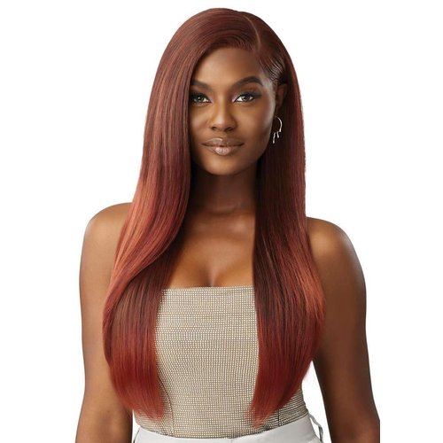Outre Lace Front Wig - Melted Hairline - Swirlista - Swirl 101 (DR2/HONEY BROWN)