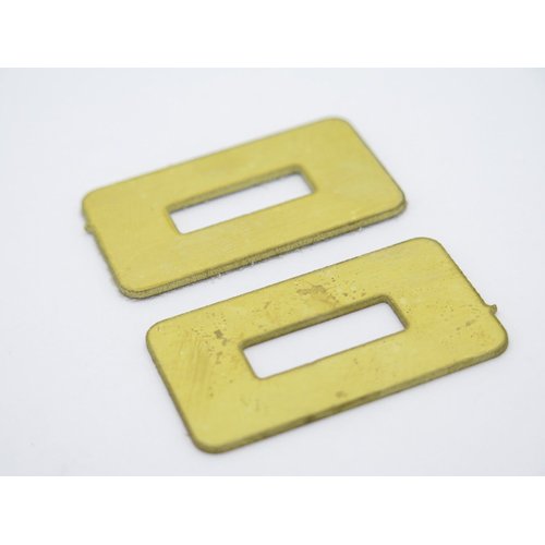 USA Lot of 2 0.040 Brass Spacer Fixed Blade Knife Handle Making Part