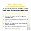 numbuzin No.2 Deep Clean Fresh Cream Cleanser | Foam Cleanser, Gentle Exfoliation, Deep Cleansing, Natural Ingredients | Blackheads, Excess Oil, Dead Skin Cells | Korean Skincare, 4.05 fl. oz.
