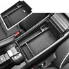 EDBETOS HRV Center Console Organizer Compatible with 2023 2024 Honda HR-V EX/EX-L/LX/SE/Sport/Touring ABS Plastic Material Armrest Box Insert Tray Secondary Storage Pallet Accessories, Black