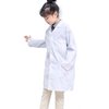 RLIAHALM Kid Lab Coat Doctor Unisex Role Play Scientist Halloween Career Day Dress Up Costume for boys and girl (Medium,White)