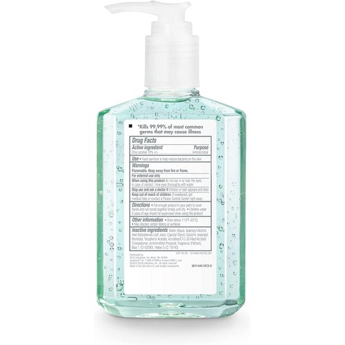 Purell Hand Sanitizer with Aloe 8 oz (Pack of 2)