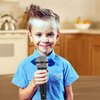 Sealhuan Microphone Toy for Kids Fake Microphone Toy Plastic Pretend Toy Microphone Prop Black Microphone for Halloween Christmas Cosplay Birthday Party Favors Costume Play(17cm)