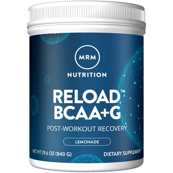 MRM BCAA+G RELOAD Post-Workout Recovery – Lemon, 840g - 60 Servings Per Container