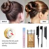 PasaRose 5 Pcs Hair Wax Stick Set for Women & Baby Hair Accessories,Wax Stick for Flyaways Edge Control Slick Stick,Hair Finishing Stick,Hair Styling Comb,Hair Gel Stick for Fixing Hair Styling