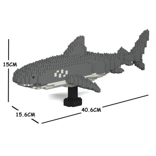 JEKCA Tiger Shark 01S | Plastic Building Blocks | Age 14+