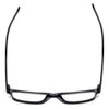Calabria 4929 Designer Vintage Reading Glasses +3.25 Black Men Women Single Power Readers Trendy Stylish Sleek Eyeglass