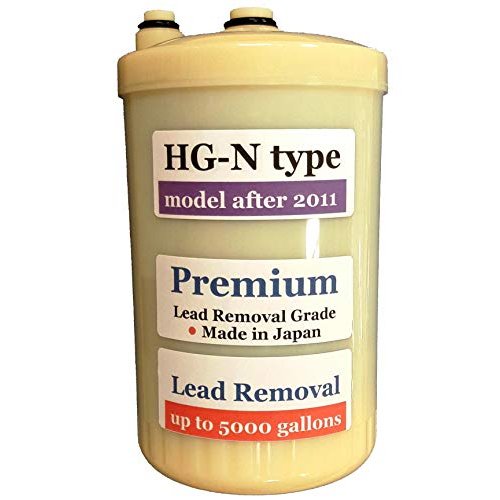 Japan Made HG-N Type Premium Grade Lead Removal Compatible Alkaline Water Filter (Not Compatible with Original HG Type Before 2010 Models)