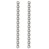 2 Pcs 1/4 x 23 inch Link Chain 304 Stainless Steel Coil Chain for Transport Tie Down Binder Chain Pulling Towing Hanging, Home, Camping, Pet Towing, 6mm
