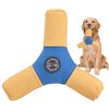 ETIAL Dog Flying Disc Toy, Interactive Fetch Dog Toy for Teething, Tugging & Chewing, Outdoor Dog Agility Training Equipment with Squeakers for Small Medium Dogs Anxiety Relief
