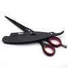 Hair Cutting Scissor and Razor Barber Shears Beauty Scissor Stainless Steel Razor Grooming Kit