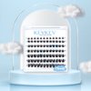 Lash Clusters 84 Pcs Cluster Lashes Eyelash Clusters DIY Cluster Eyelash Extensions Individual Lashes Thin Band & Soft(Cloudy,C-8-16mix)