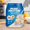 Pure Protein Powder - Whey, High Protein, Low Sugar, Gluten-Free, Vanilla Cream Flavor - 1 lb (Packaging May Vary)
