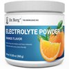 Dr. Berg Zero Sugar Hydration Keto Electrolyte Powder - Enhanced w/ 1000 mg of Potassium & Real Pink Himalayan Salt (NOT Table Salt) - Orange Flavor Hydration Drink Mix Supplement - 50 Servings