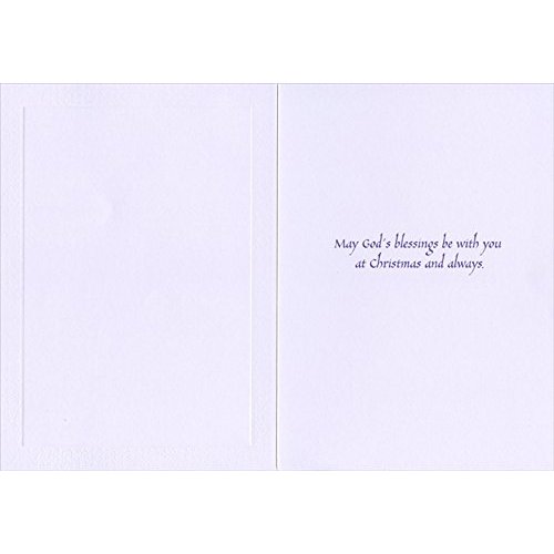 A Savior Has Been Born - Designer Greetings Box of 18 Religious Christmas Cards