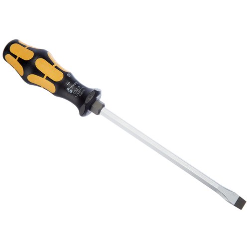 Wera 05018270001 Kraftform Plus 932 A Slotted Screwdriver, 10mm Head, 7" Blade Length