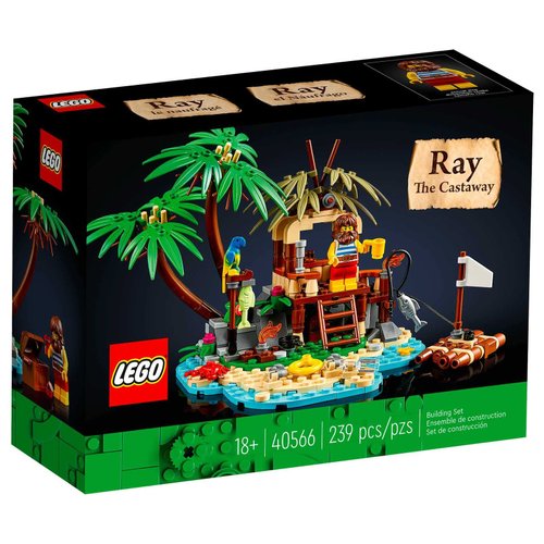 LEGO Lego Ray The Castaway (40566) Building Kit 2022