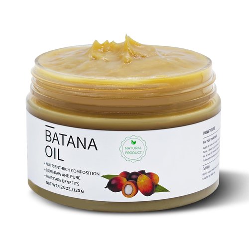 Riducult Raw Batana Oil for Hair Growth, Natural Batana Oil from Honduras Organic Unrefined Hair Oil for Damaged Hair Frizz Split Ends