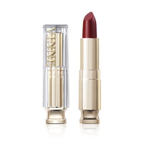 VINNE Plumping Glow Tint Lip Balm: Makeup Vegan-Certified by Italy's V-LABEL, 5-in-1 Function with (Chilling Red)