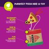 Mad Cat Purrfect Pizza Hide-A-Toy, Catnip + silvervine cat Toy, 2 Toys in 1, for Cats of All Ages