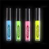 The Dreidel Company Glow in The Dark Lip Gloss, 4 Assorted Color Sticks, 4.25" Inches