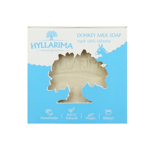 Hyllarima donkey milk soap | handmade soap | natural soap | 125gr (1 pack) Donkey Milk Organic Bar Soap Moisturizing Soap Made from Natural Oil | Hair Hand Face Body Bath Wash