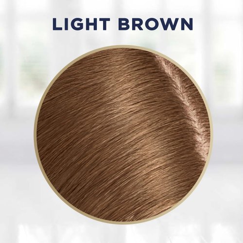 Clairol Root Touch-Up Semi-Permanent Hair Color Blending Gel, 6 Light Brown, Pack of 1