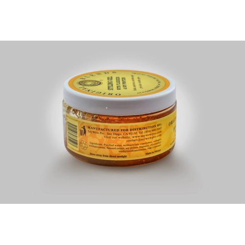 Original Blends Styling Gel - Natural Hair Gel with Flaxseed & Soy Protein - Non-Flaking, Firm or Light Hold for All Hair Types - Hair Product for Adults & Children - (11 Fl Oz Jar)