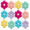 GOTPASS 12 Pcs Daisy Balloons Flower Balloons Flower Theme Party Supplies Baby Shower Girls Birthday Party Wedding Decoration