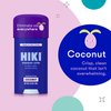HIKI Whole Body Deodorant Cream for Underarms, Skin Folds + Private Parts Deodorant. Aluminum-Free, Talc Free, & Designed For Sensitive Skin -NEW FORMULA- (Coconut - 1 Pack)