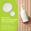 humane Maximum-Strength Acne Wash - 10% Benzoyl Peroxide Acne Treatment for Face, Skin, Butt, Back and Body - 8 Fl Oz - Dermatologist-Tested Non-Foaming Cleanser - Vegan, Cruelty-Free