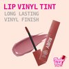 Ruby Kisses Lip Vinyl Tint - High-Pigment, Transfer-Proof, Smudge-Proof Liquid Lipstick, Soft-Satin Shine, Lightweight Makeup, Long-Lasting Lip-gloss, Full Coverage Color (PINK NUDE, 2.8mL)