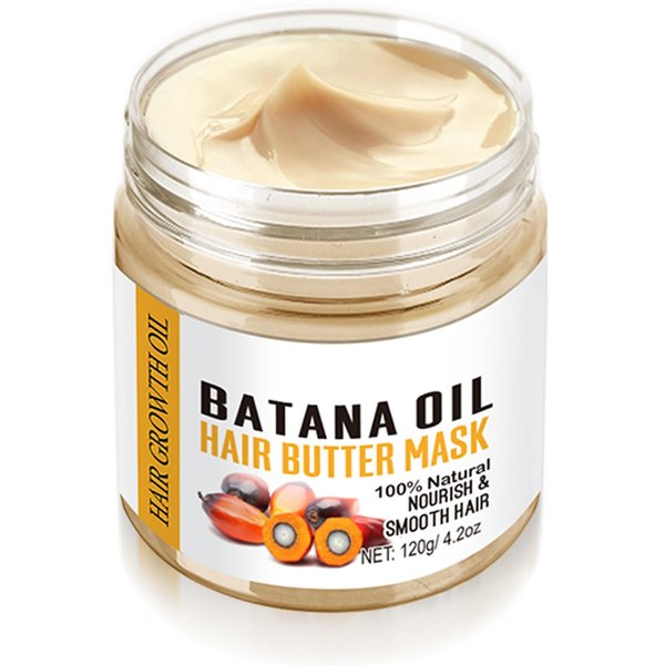 Mysense Batana Oil Hair Mask for Hair Growth and Deep Conditioning, Organic Hair Care with 12% Batana, 4.2oz