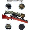 Neoprene Scope Covers,Waterproof Optics Lens Cover for Outdoor Hunting Gun Scope Cover | 2pack Medium Fits 12″-14″ Length Scopes. Keeps Rain, Dust, Debris Out. (L)