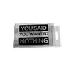 Nothing - You Said You Wanted Nothing - Gifts for Men Who Want Nothing - The Gift of Nothing - Prank Gift Box