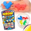 JA-RU Magic Grow Capsules (1 Pack, 12 Capsules) Sea Creatures, Dinosaur, Animal Farm Toys. Water Growing Toys for Kids. Expanding Foam Bath Toys. Animal Party Favors Fidget Toy. 305-1C