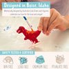 Foothill Toy Co. Children’s 3D Plaster Painting Craft Kit - Kids Activity Ages 5-8 - Gift for Kids, Dino-Mite T-Rex (Dinosaur Paint Set)