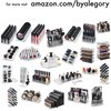 BY ALEGORY Acrylic Eyeliner Organizer & Lip Liner Organizer 26 Space Storage 20 Standard 6 Jumbo Cosmetic Pencil Makeup Display Case Refillable Container