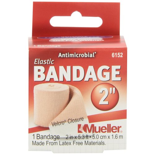 Mueller Sports Medicine Care Elastic Bandage with Velcro, 2 Inch