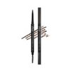 BBIA Last Auto Eyebrow Pencil SLIM 7 Colors – No Sebum Ultra Fine Brow Definer Pencil Retractable Dual-Sided Brush Waterproof Shape & Define & Fill Eye Brow Korean Makeup (02 DARK BROWN SLIM)